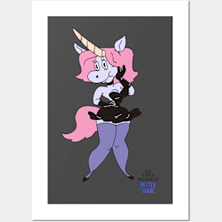 Magical Unicorn Cutie Posters and Art